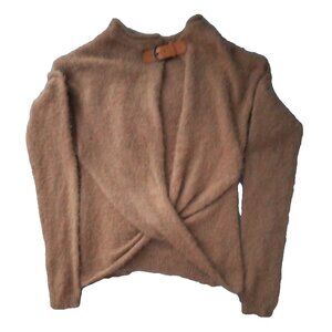 Women's Tan Trendy Sexy Sweater Chic Fashion Top